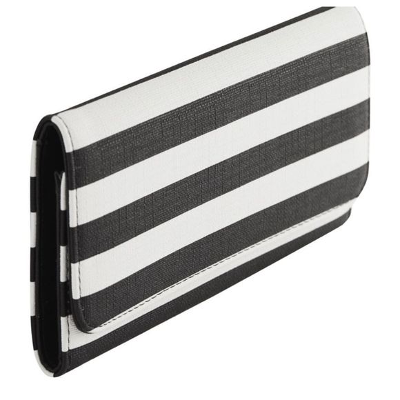 Kut From The Kloth Wallet striped black and white wallet-NWT - Picture 1 of 6